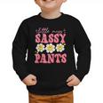 Little Miss Sassy Pants Back To School Girls Graphic Toddler Sweatshirt Little Miss Sassy Pants Back To School Girls Graphic Toddler Sweatshirt