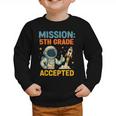 Mission Fifth 5th Grade Accepted Back To School Vintage Graphic Toddler Sweatshirt Mission Fifth 5th Grade Accepted Back To School Vintage Graphic Toddler Sweatshirt