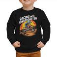 Motocross Back To School Dirt Bike Racing Into Kindergarten Graphic Toddler Sweatshirt