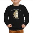 Off To Commit Kindergarten Foolery Raccoon Back To School Graphic Toddler Sweatshirt