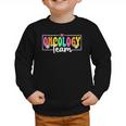 Oncology Team Nurse Back To School Nursing Nurse Squad Graphic Toddler Sweatshirt
