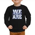Panthers Back To School Spirit B Graphic Toddler Sweatshirt
