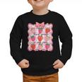 Preppy Back To School 3rd Grade Is My Jam Strawberry Bow Graphic Toddler Sweatshirt Preppy Back To School 3rd Grade Is My Jam Strawberry Bow Graphic Toddler Sweatshirt