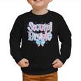 Preppy Second Grade First Day Back To School 2nd Grade Bow Graphic Toddler Sweatshirt Preppy Second Grade First Day Back To School 2nd Grade Bow Graphic Toddler Sweatshirt