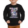 Preschool Back To School First Day Girls PreK Rollin Unicorn Graphic Toddler Sweatshirt Preschool Back To School First Day Girls PreK Rollin Unicorn Graphic Toddler Sweatshirt