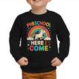 Preschool Here I Come Unicorn Back To School Preschool Girls Graphic Toddler Sweatshirt Preschool Here I Come Unicorn Back To School Preschool Girls Graphic Toddler Sweatshirt