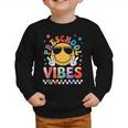 Preschool Vibes Groovy Back To School Girls Kids Graphic Toddler Sweatshirt Preschool Vibes Groovy Back To School Girls Kids Graphic Toddler Sweatshirt