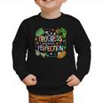 Progress Over Perfection Back To School Tee Graphic Toddler Sweatshirt