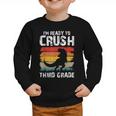 Ready Crush Third 3rd Grade Dinosaur Back To School Boys Graphic Toddler Sweatshirt