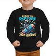 Ready To Explore 2nd Grade Kids Astronaut Back To School Graphic Toddler Sweatshirt Ready To Explore 2nd Grade Kids Astronaut Back To School Graphic Toddler Sweatshirt