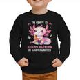 Ready To Kindergarten Axolotl Questions Back To School Girls Graphic Toddler Sweatshirt Ready To Kindergarten Axolotl Questions Back To School Girls Graphic Toddler Sweatshirt