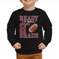 Ready To Tackle 2nd Grade Back To School First Day Of School Graphic Toddler Sweatshirt Ready To Tackle 2nd Grade Back To School First Day Of School Graphic Toddler Sweatshirt