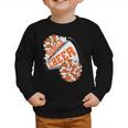 Rebels Cheer Back To School Cheerleading Spirit O Graphic Toddler Sweatshirt
