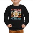 Retro 4th Grade Daisy Colorful Back To School Fourth Grade Graphic Toddler Sweatshirt Retro 4th Grade Daisy Colorful Back To School Fourth Grade Graphic Toddler Sweatshirt