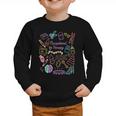 Retro Occupational Therapy Doodle Back To School Costume Graphic Toddler Sweatshirt
