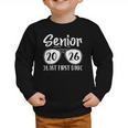 Retro Sunglasses Senior 2026 Last First Day Back To School Graphic Toddler Sweatshirt