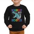 Roaring Into 2Nd Grade DinosaurRex Back To School Graphic Toddler Sweatshirt Roaring Into 2Nd Grade DinosaurRex Back To School Graphic Toddler Sweatshirt