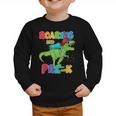 Roaring Into Pre-K Preschool Dinosaur Back To School Graphic Toddler Sweatshirt