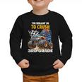 Rollin Crush Monster Truck Back To School 3rd Grade Boys Graphic Toddler Sweatshirt Rollin Crush Monster Truck Back To School 3rd Grade Boys Graphic Toddler Sweatshirt