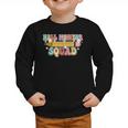School Hall Monitor Squad Cool Retro Back To School Team Graphic Toddler Sweatshirt School Hall Monitor Squad Cool Retro Back To School Team Graphic Toddler Sweatshirt