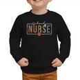 School Nurse Leopard Women School Nurses Back To School Graphic Toddler Sweatshirt