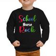 School Nurse Rock Back To School -Funny Nurses School Graphic Toddler Sweatshirt School Nurse Rock Back To School -Funny Nurses School Graphic Toddler Sweatshirt