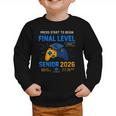 Senior Class Of 2026 Back To School Gamer Senior 2026 Graphic Toddler Sweatshirt Senior Class Of 2026 Back To School Gamer Senior 2026 Graphic Toddler Sweatshirt