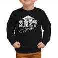 Senior Class Of 2027 Back To School Graduate Senior Year 27 Graphic Toddler Sweatshirt