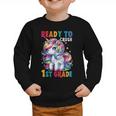 Student Unicorn Ready Back To School Crush 1st Grade Girls Graphic Toddler Sweatshirt Student Unicorn Ready Back To School Crush 1st Grade Girls Graphic Toddler Sweatshirt