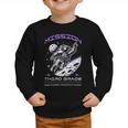 Third Grade Back To School Space Rocket Astronaut Graphic Toddler Sweatshirt