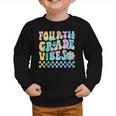 Tie Dye 4th Grade Vibes Fourth Grade Retro Back To School Graphic Toddler Sweatshirt Tie Dye 4th Grade Vibes Fourth Grade Retro Back To School Graphic Toddler Sweatshirt