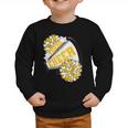 Tigers Cheer Back To School Cheerleading Spirit GY Graphic Toddler Sweatshirt Tigers Cheer Back To School Cheerleading Spirit GY Graphic Toddler Sweatshirt