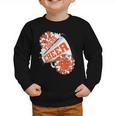 Tigers Cheerleading Back To School Cheer Team Spirit Orange Graphic Toddler Sweatshirt Tigers Cheerleading Back To School Cheer Team Spirit Orange Graphic Toddler Sweatshirt