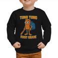 Tung Tung Sahur First Grade Italian Brainrot Back To School Graphic Toddler Sweatshirt Tung Tung Sahur First Grade Italian Brainrot Back To School Graphic Toddler Sweatshirt