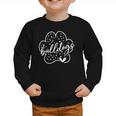 Vintage Bulldogs Team Pride School Spirit Back To School Graphic Toddler Sweatshirt