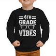 Vintage Fourth 4TH Grade Vibes Back To School First Day Kids Graphic Toddler Sweatshirt Vintage Fourth 4TH Grade Vibes Back To School First Day Kids Graphic Toddler Sweatshirt