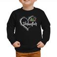 Volunteer Heart Back To School Art Vintage Graphic Toddler Sweatshirt