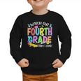 Watch Out Fourth Grade Here I Come Back To School 4th Grade Graphic Toddler Sweatshirt
