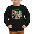 Watch Out Kindergarten Here I Come Kinder Back To School Kid Graphic Toddler Sweatshirt Watch Out Kindergarten Here I Come Kinder Back To School Kid Graphic Toddler Sweatshirt