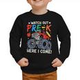 Watch Out Pre-K Here I Come Monster Truck Back To School Graphic Toddler Sweatshirt