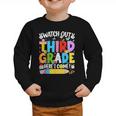 Watch Out Third Grade Here I Come Back To School Girls Kids Graphic Toddler Sweatshirt Watch Out Third Grade Here I Come Back To School Girls Kids Graphic Toddler Sweatshirt