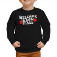 Welcome Back To School Happy First Day Of School 2025 2026 Graphic Toddler Sweatshirt Welcome Back To School Happy First Day Of School 2025 2026 Graphic Toddler Sweatshirt