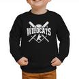 Wildcats Baseball Back To School Spirit Graphic Toddler Sweatshirt