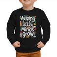 Women's Helping Little Minds Grow Back To School Apparel Graphic Toddler Sweatshirt Women's Helping Little Minds Grow Back To School Apparel Graphic Toddler Sweatshirt