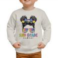 2nd Grade Vibes Messy Hair Bun Girl Back To School First Day Graphic Toddler Sweatshirt 2nd Grade Vibes Messy Hair Bun Girl Back To School First Day Graphic Toddler Sweatshirt