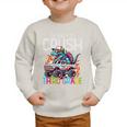3rd Grade Back To School Kids Ready To Crush Third Grade Premium Tri-Blend Graphic Toddler Sweatshirt