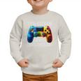 7th Grade Level Unlocked Back To School Gamer Boys Girls Graphic Toddler Sweatshirt