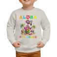 Aloha Fourth Grade Flamingo Hawaii Back To School Kids Girl Premium Tri-Blend Graphic Toddler Sweatshirt Aloha Fourth Grade Flamingo Hawaii Back To School Kids Girl Premium Tri-Blend Graphic Toddler Sweatshirt
