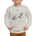 Back To School To Kindergarten And Beyond Astronaut In Space Premium Tri-Blend Graphic Toddler Sweatshirt