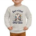 Back To School Like An Otter Boss Cute First Day Of School Graphic Toddler Sweatshirt